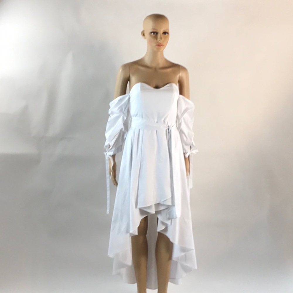 WHITE LOLITA DRESS-PRICE FIRM - Picture 4 of 7
